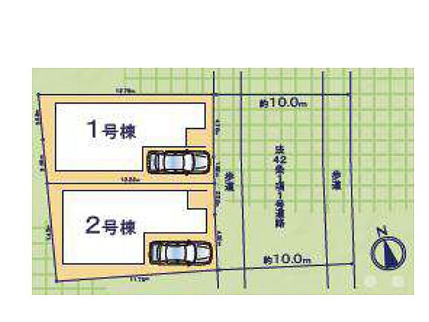 ~Plot map~ 図面と異なる場合は現況を優先
