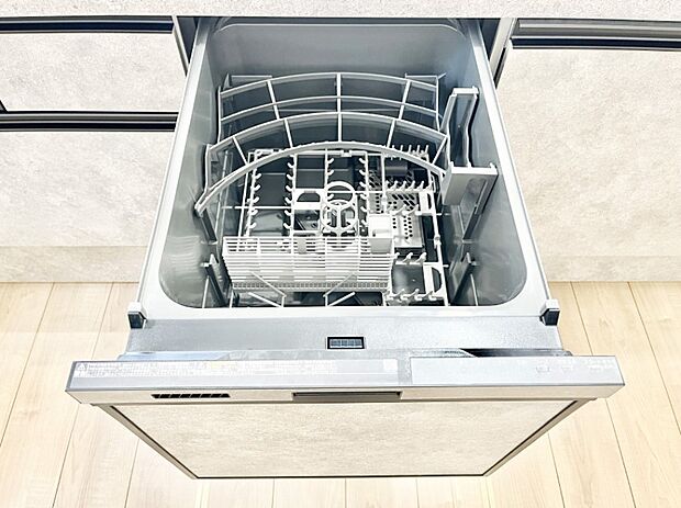 面倒なお片づけは食洗機にお任せ!家事の負担が減って、時間にも気持ちにもゆとりができます。