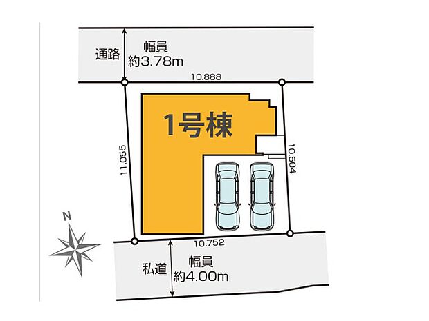 ～Plot map～　図面と異なる場合は現況を優先致します。