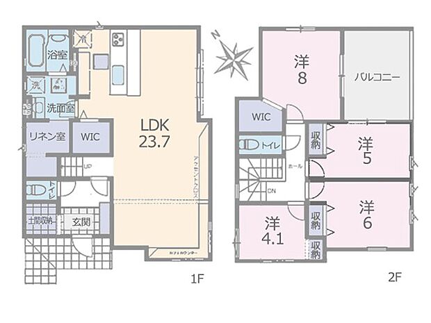 ~Floor plan~ 図面と異なる場合は現況を優先致します。