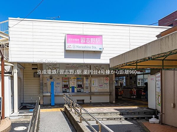 駅 960m 京成電鉄「習志野」駅