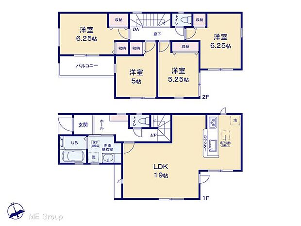 ◆2号棟◆~Floor plan~ 図面と異なる場合は現況を優先