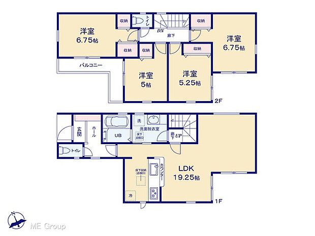 ◆3号棟◆~Floor plan~ 図面と異なる場合は現況を優先