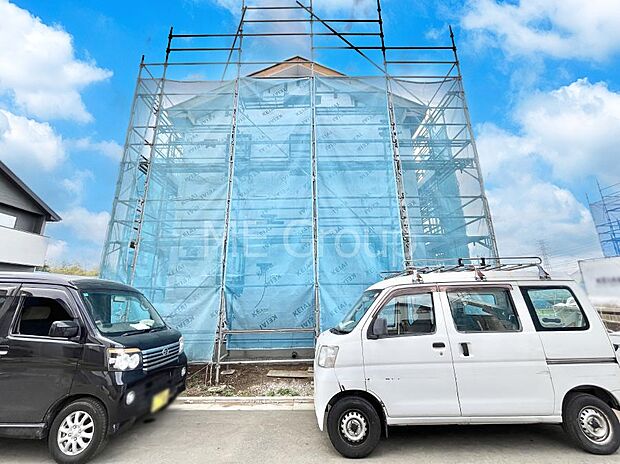 ◆3号棟◆~Exterior~ これからの家族の時間を大切にできる新築住宅。完成が待ち遠しい住まいを今からチェックできます。