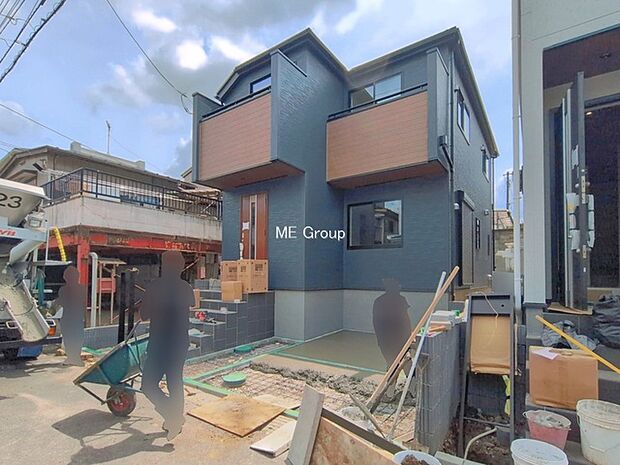 ◆1号棟◆～Exterior～　首都圏で憧れのスローライフ♪緑に囲まれた土地は都会の喧騒を忘れられそう。四季を通じて自然と触れ合えるスポットが周辺には盛りだくさん！