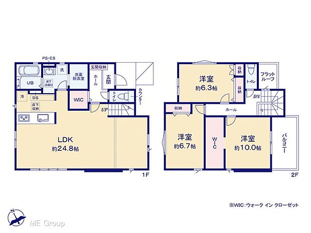 ◆2号棟◆~Floor plan~ 図面と異なる場合は現況を優先