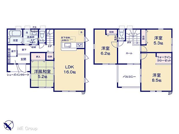 ~Floor plan~ 図面と異なる場合は現況を優先