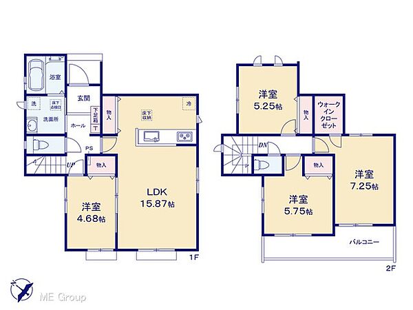 ◆A号棟◆～Floor plan～　図面と異なる場合は現況を優先