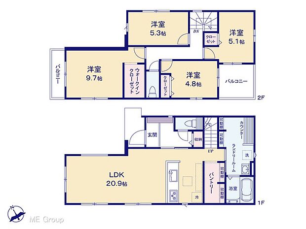 ~Floor plan~ 図面と異なる場合は現況を優先