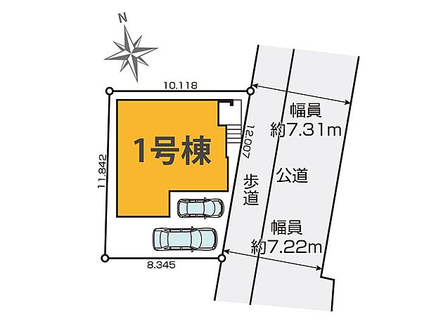 ~Plot map~ 図面と異なる場合は現況を優先致します。