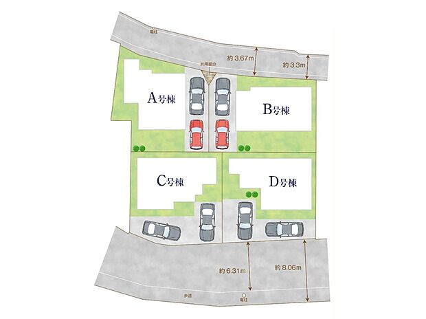 ~Plot map~ 図面と異なる場合は現況を優先