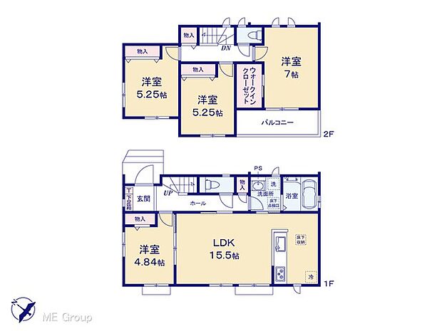 ◆B号棟◆~Floor plan~ 図面と異なる場合は現況を優先