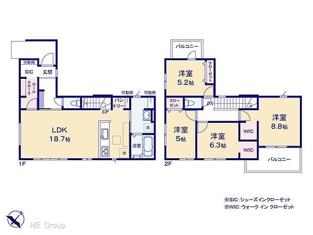 ～Floor plan～　図面と異なる場合は現況を優先