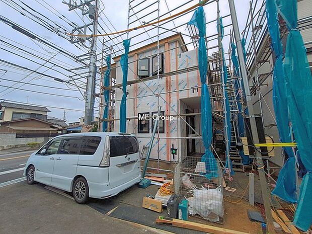 ◆D号棟◆～Exterior～　周辺には学校や買物施設もあり生活、子育てに適した環境が広がっています！「永住地」として、物件のご見学だけではなく、周辺の環境や通学できる学校についてもご相談ください！