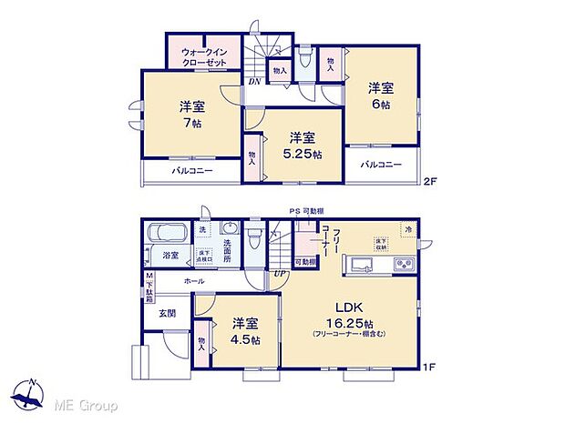 ◆A号棟◆~Floor plan~ 図面と異なる場合は現況を優先
