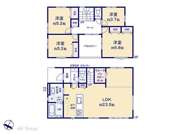 ~Floor plan~ 図面と異なる場合は現況を優先