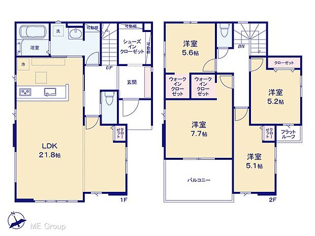 ◆1号棟◆～Floor plan～図面と異なる場合は現況を優先  