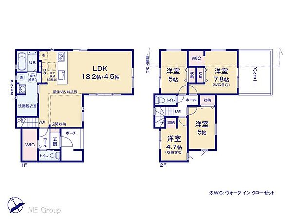 ～Floor plan～　図面と異なる場合は現況を優先