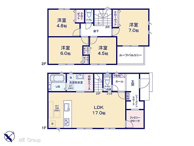 ~Floor plan~図面と異なる場合は現況を優先