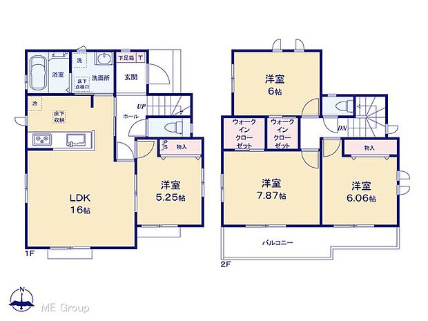 ◆B号棟◆~Floor plan~ 図面と異なる場合は現況を優先