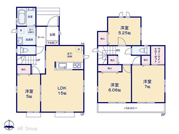 ◆A号棟◆～Floor plan～　図面と異なる場合は現況を優先