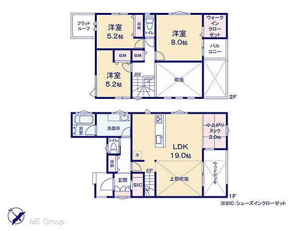◆3号棟◆~Floor plan~ 図面と異なる場合は現況を優先
