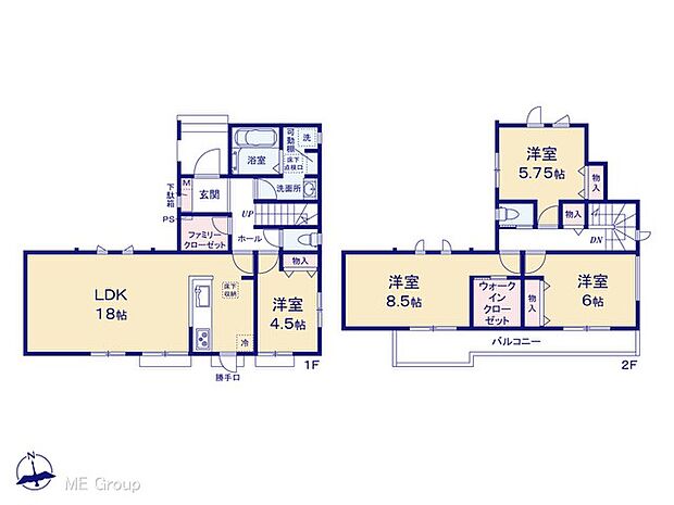 ~Floor plan~ 図面と異なる場合は現況を優先