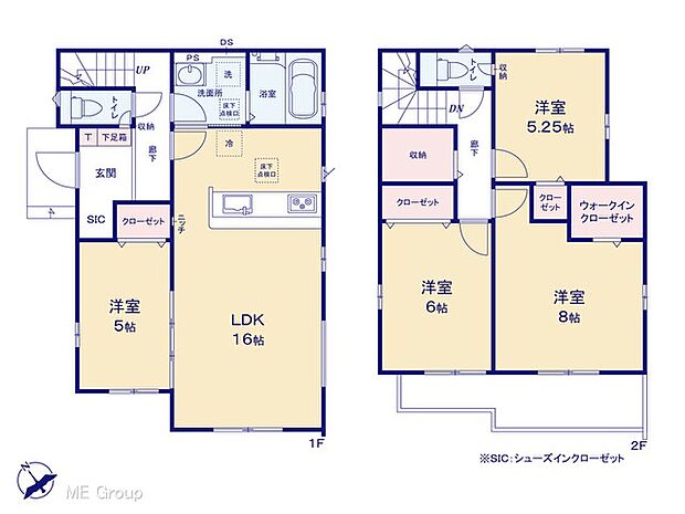 ◆2号棟◆~Floor plan~ 図面と異なる場合は現況を優先