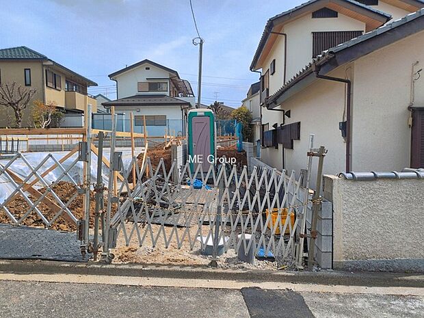 ◆2号棟◆~Exterior~ 閑静な住宅地で子育て家族にピッタリ。毎日のお散歩も快適な緑に恵まれたエリアで、自然に包まれた穏やかな暮らしを実現するための、ゆとりある住環境が整っています。