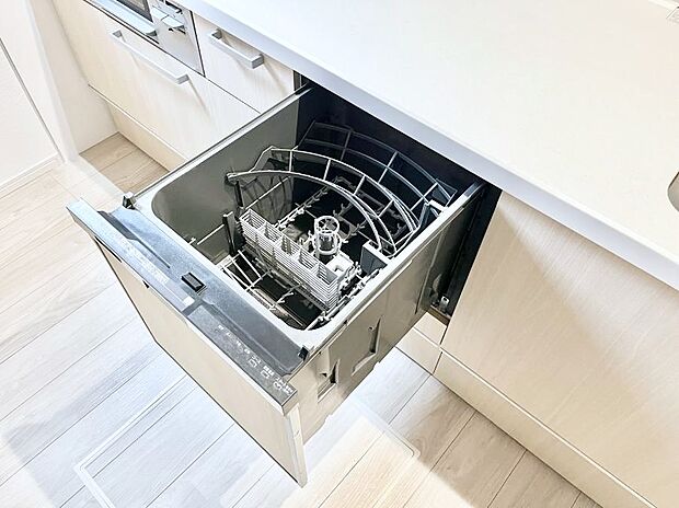 面倒なお片づけは食洗機にお任せ!家事の負担が減って、時間にも気持ちにもゆとりができます。