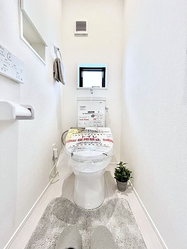 トイレは1階と2階それぞれに配置されていてとても便利です。