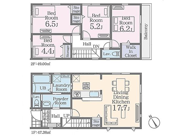 ~Floor plan~図面と異なる場合は現況を優先