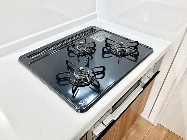 三口ガスコンロでお料理が一気にはかどりそう
