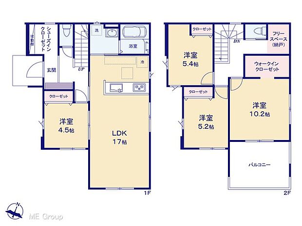 ◆3号棟◆~Floor plan~図面と異なる場合は現況を優先
