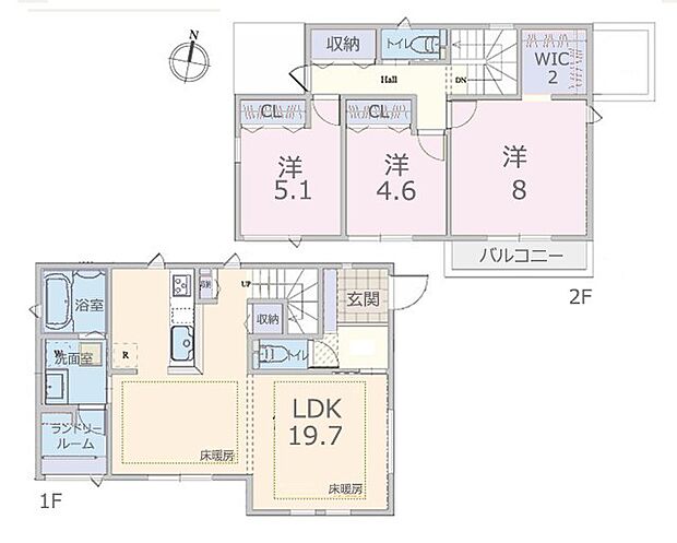 ~Floor plan~図面と異なる場合は現況を優先
