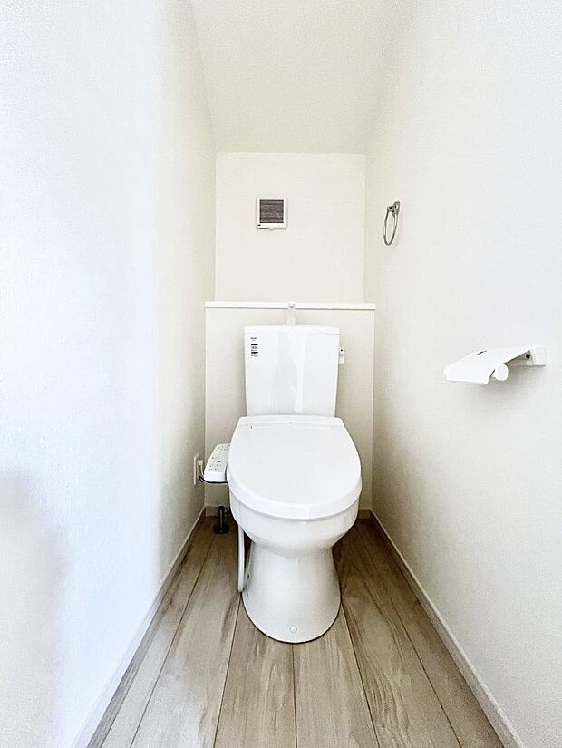 トイレは1階と2階それぞれに配置されていてとても便利です。