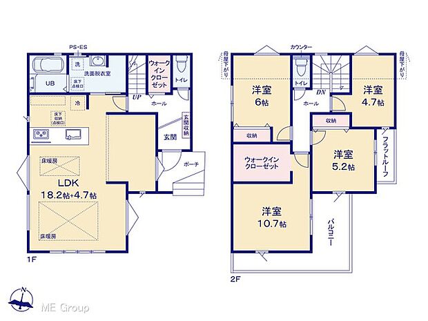 ~Floor plan~ 図面と異なる場合は現況を優先