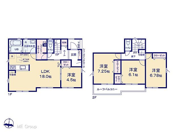 ~Floor plan~ 図面と異なる場合は現況を優先