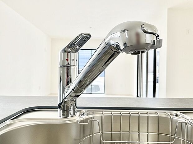 ◆2号棟◆浄水器一体型のキッチンで洗い物用・料理用と切り替え簡単！