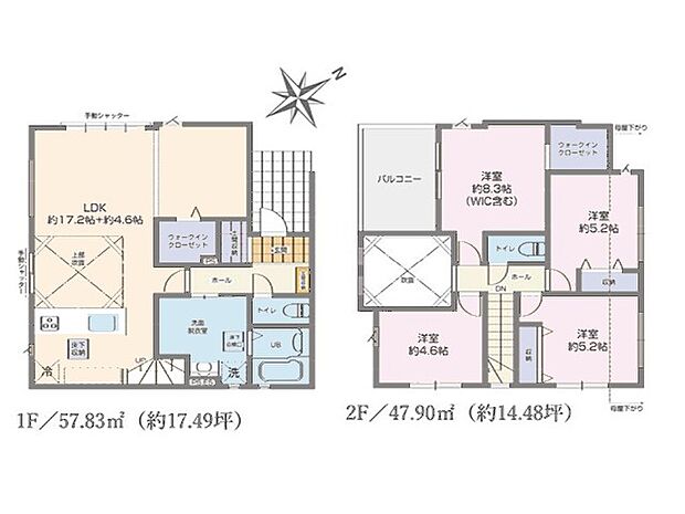 ◆3号棟◆～Floor plan～図面と異なる場合は現況を優先  