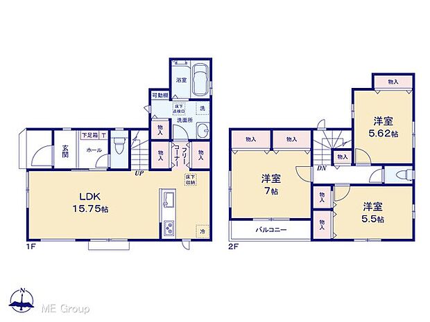 ◆A号棟◆~Floor plan~図面と異なる場合は現況を優先