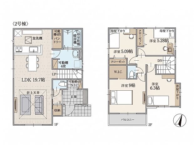 ～Floor plan～図面と異なる場合は現況を優先  