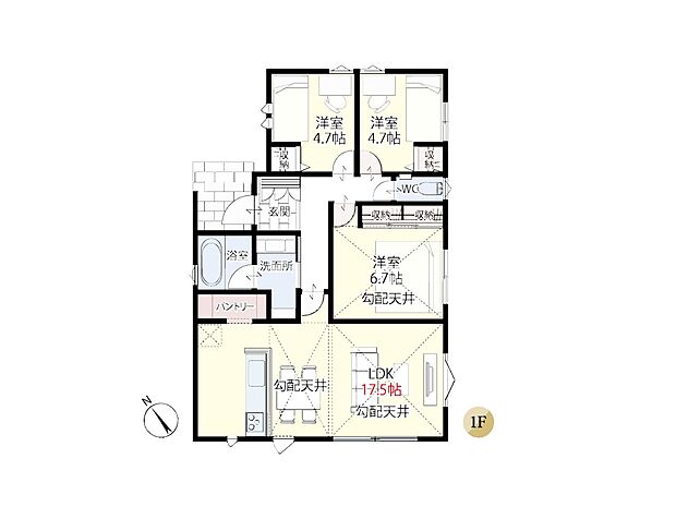 ◆3号棟◆~Floor plan~図面と異なる場合は現況を優先