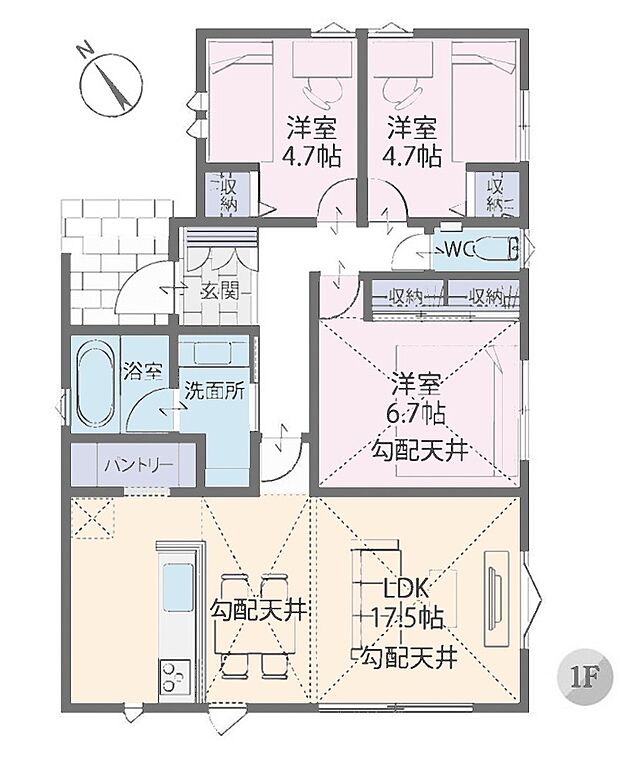 ◆3号棟◆~Floor plan~図面と異なる場合は現況を優先