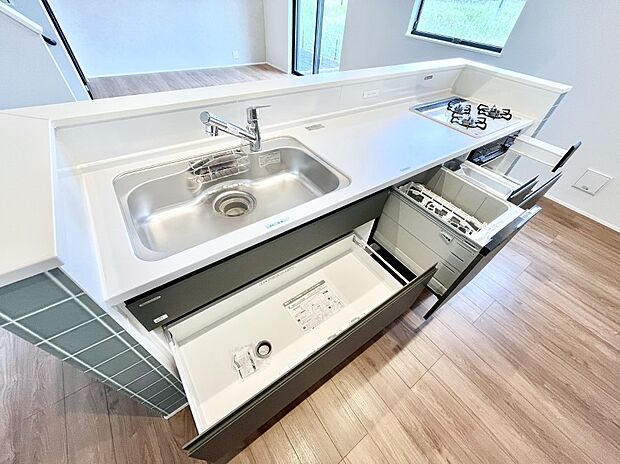 ◆1号棟◆使いやすさを優先したスライド式収納タイプ!