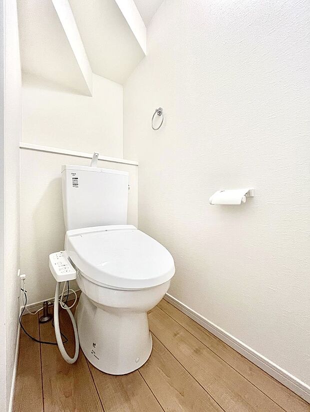 トイレは1階と2階それぞれに配置されていてとても便利です。