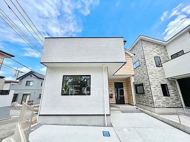 ◆1号棟◆~Exterior~ 首都圏で憧れのスローライフ♪緑に囲まれた土地は都会の喧騒を忘れられそう。四季を通じて自然と触れ合えるスポットが周辺には盛りだくさん!