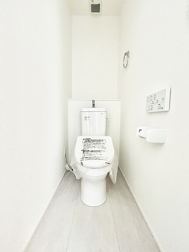 トイレは1階と2階それぞれに配置されていてとても便利です。
