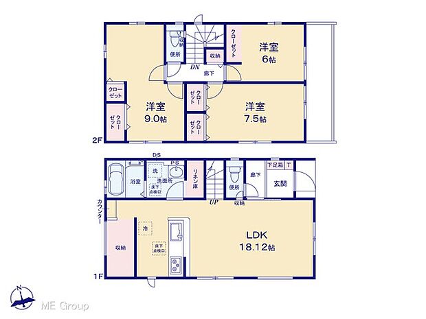～Floor plan～　図面と異なる場合は現況を優先