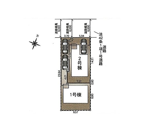 ~Plot map~ 図面と異なる場合は現況を優先致します。